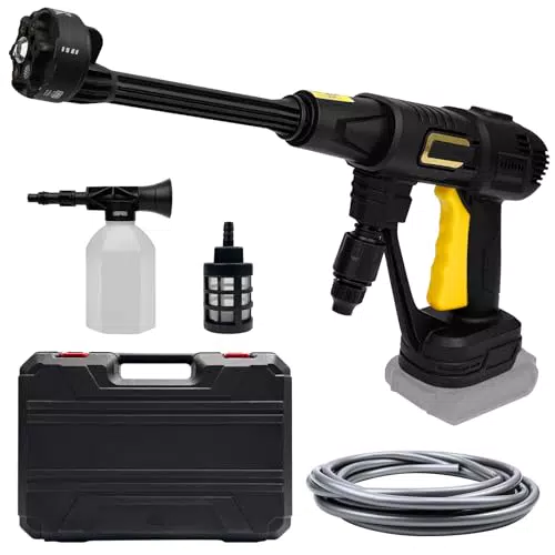 Makita Akku Hochdruckreiniger 200Bar mit 6-in-1-Düse und bürstenlosem Motor