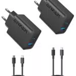 Anker USB C Ladegerät 20W für iPhone 16, iPad und mehr mit USB C Kabel