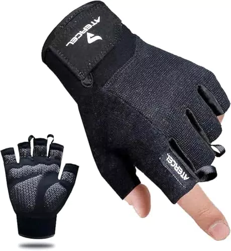 ATERCEL Fitness Handschuhe, Trainigshandschuhe fur Herren und Damen für Gewichtheben