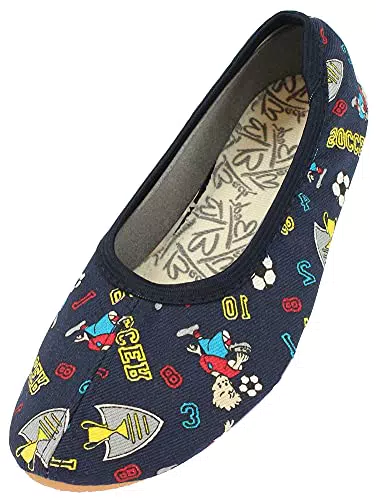 Beck Jungen Soccer Gymnastikschuhe, Blau