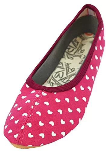 Beck Mädchen Herz Gymnastikschuhe Turnschuhe für Kinder