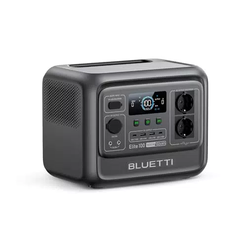 BLUETTI Elite 100 V2 Tragbare Power Station 1024Wh LFP Solar Generator Camping