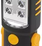 Brennenstuhl LED Taschenlampe/SMD LED Arbeitsleuchte - Praktisches Taschenformat, 24h Leuchtdauer, 200+20lm, 360° drehbar