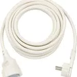 Brennenstuhl Verlängerungskabel mit Flachstecker – hochwertiges Kunststoffkabel für innen