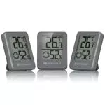 Bresser Digitales Raumthermometer und Hygrometer für Luftfeuchtigkeit und Schimmelvorbeugung