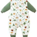 Chilsuessy Baby Winterschlafsack mit Füßen, Ganzjahresschlafsack, abnehmbare Ärmel