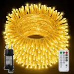 CNMTCCO LED Lichterkette außen mit Timer, Fernbedienung & 8 Modi, IP44 wetterfest