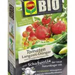 Compo Bio Tomaten Langzeit-Dünger mit Schafwolle für gesunde Tomatenpflanzen