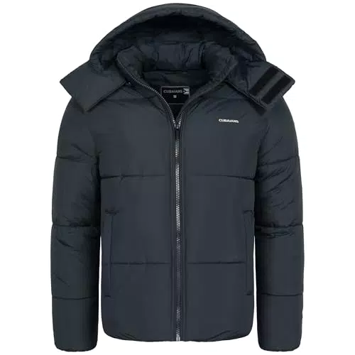CUBAIANS Bayamo Herren Winterjacke – Warme Jacke für den Winter