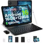 DOOGEE U11 Tablet Android, 11 Zoll, 16GB+128GB, Octa-Core, 90Hz Display, Set