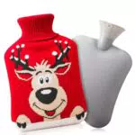 dusaniyali Wärmflasche mit Strickbezug – für Kinder und Erwachsene, Geschenkidee