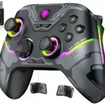 EasySMX X15 Wireless Gaming Controller mit RGB, Hall Joystick & Bluetooth für PC/Switch