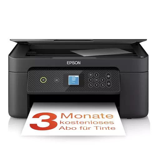 Epson Expression Home XP-3200 3-in-1 Tinten-Multifunktionsgerät mit WiFi und ReadyPrint Flex Abo