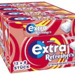 EXTRA® REFRESHERS Erdbeer Zitrone, erfrischendes Geschmackserlebnis