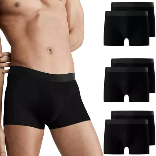 Falechay Boxershorts Herren Baumwolle Retroshorts ohne Kratzenden Zettel