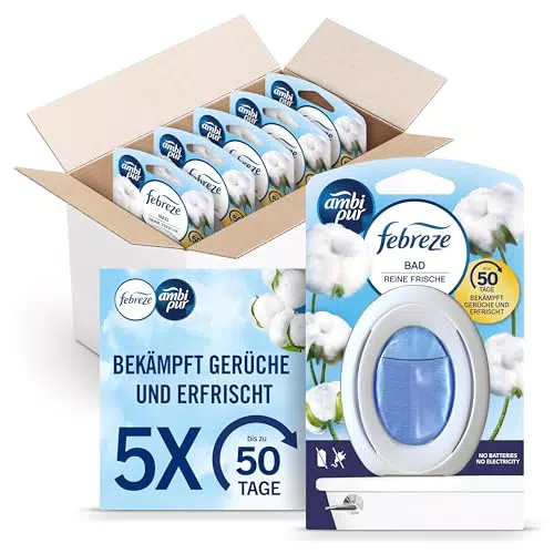 Febreze Lufterfrischer für Badezimmer – Kontinuierliche Geruchsbekämpfung