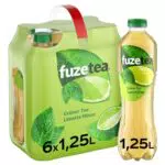 Fuze Tea Grüner Tee Limette Minze – Kalorienarmer Grüner Tee aus Nachhaltigem Anbau