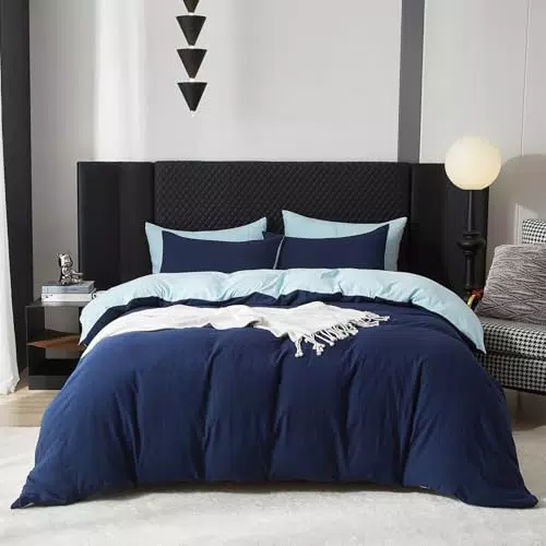 Gezu Baumwolle Bettwäsche Set – atmungsaktiv, weich und pflegeleicht