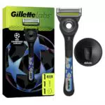 Gillette Labs Rasierer mit Reinigungselement UEFA Champions League Special Edition