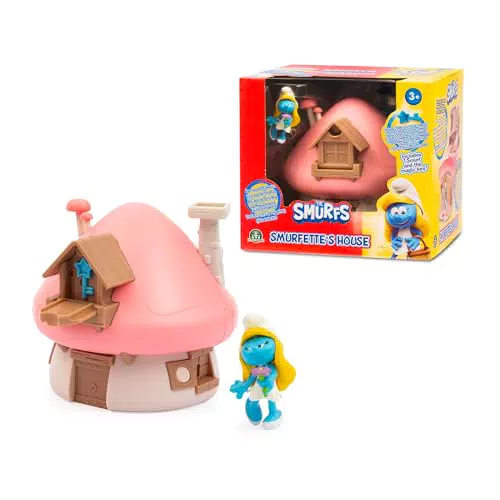 Giochi Preziosi Die Schlümpfe Spielset mit Schlumpfine und Haus, inkl. Zubehör