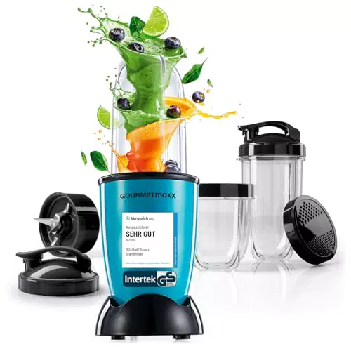 GOURMETmaxx Mr. Magic Power Pro Mixer 400W – Smoothie Maker mit Zubehörset