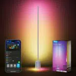 Govee LED Stehlampe Dimmbar RGBIC mit Matter und Musikmodus für Wohnzimmer