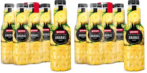 Granini Selection Ananas – Fruchtnektar, Vegan, Laktosefrei, Exotischer Genuss