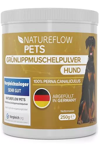 Grünlippmuschel Hund Testsieger – Natürliches Grünlippmuschelpulver für Gelenke