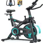 Heimtrainer Fahrrad mit App-Steuerung, Magnetwiderstand & LCD-Monitor, Ergometer