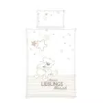 Herding Baby Best Kleinkinder-Bettwäsche Jana Lieblingsmensch aus Baumwolle