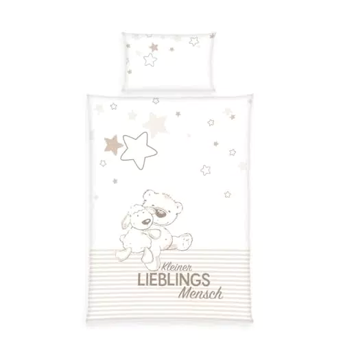 Herding Baby Best Kleinkinder-Bettwäsche Jana Lieblingsmensch aus Baumwolle