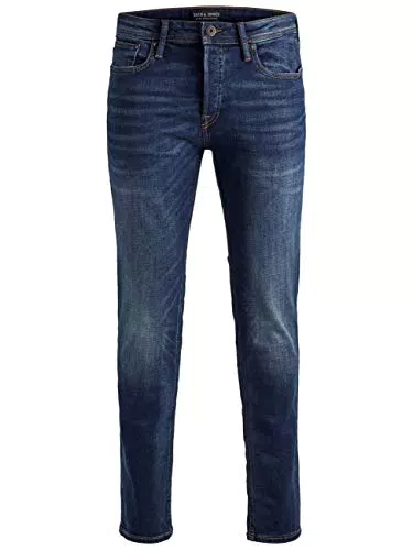 JACK & JONES Herren Jeans Tim Straight Legs Slim Fit