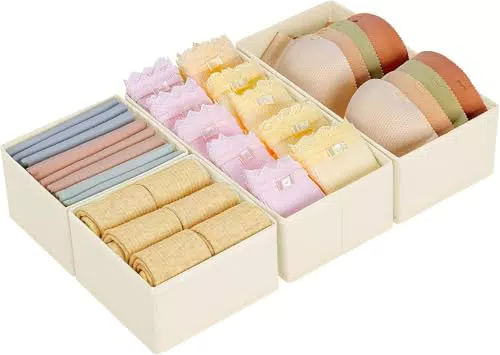 Homsorout Kleiderschrank Organizer – Faltbare Schubladenbox für Kleidung & Aufbewahrung