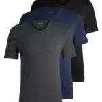 HUGO BOSS Herren T-Shirt V-Neck 3-Pack - Stilvolle Basic-Shirts für Männer