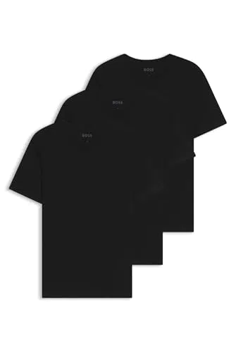 HUGO BOSS Herren T-Shirt V-Neck, 3er-Pack.