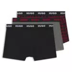 HUGO Trunk Triplet Design 10267989 Herren Boxershorts für modernen Stil