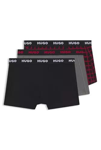 HUGO Trunk Triplet Design 10267989 Herren Boxershorts für modernen Stil