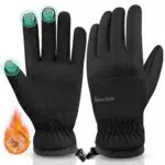Ihuan Thermo Fahrradhandschuhe für Damen und Herren – Wasserdicht, Winddicht, Touchscreen
