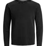 JACK & JONES Herren Jjeleo Knit T-shirt med Strickware Rundhals