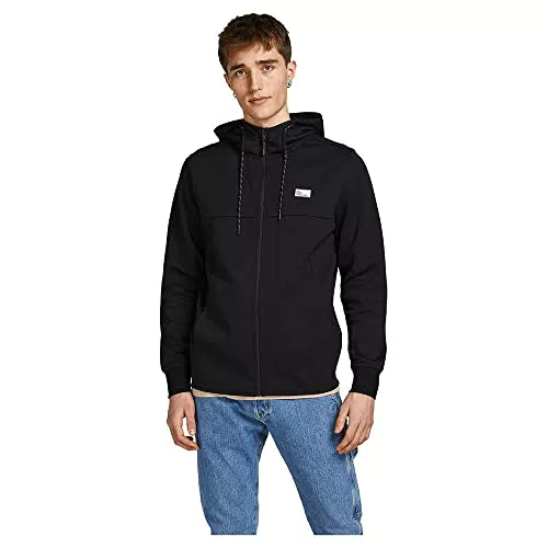 JACK & JONES Kapuzenjacke mit Logo für Herren – stylische Sweatjacke
