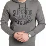 JACK & JONES Male Kapuzenpullover Logo Kapuzenpullover