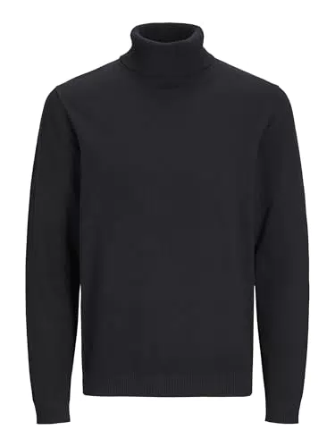JACK & JONES Rollkragenpullover für Herren – Einfarbiger Stil