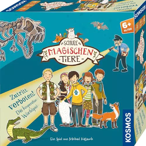 Kosmos Die Schule der magischen Tiere Zutritt Verboten Brettspiel für Kinder ab 6