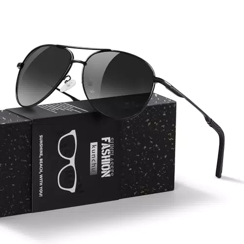 Night Vision Brille für Autofahrer - Polarisierte Blendschutzbrille für Herren und Damen