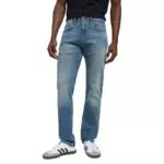 Lee Herren Jeans Slim Fit MVP Gerade Bein Hochwertige Denim Herrenhose