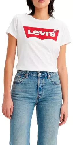 Levi's Damen The Perfect Tee T-Shirt – Klassisches Basic Shirt für Frauen