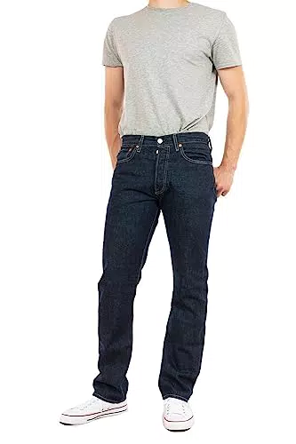 Levi's 501 Original Fit Herren Jeans – Klassische Straight Leg Denim Hose