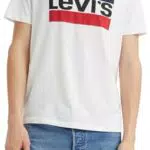 Levi's Herren Sportswear Logo Graphic T-Shirt, Sportswear Beautiful Black+