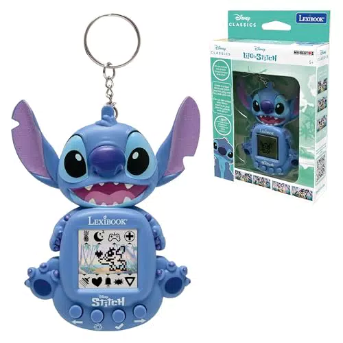 Lexibook Disney Stitch My Best-e Tragbare Spielkonsole für Kinder, Modell JLMB10D