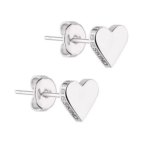 Liebeskind Berlin Ohrringe LJ-0500-E-08 Damen Herz Ohrstecker Edelstahl